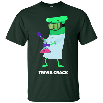 Cute Trivia Crack Scientist Al T-shirt Forest
