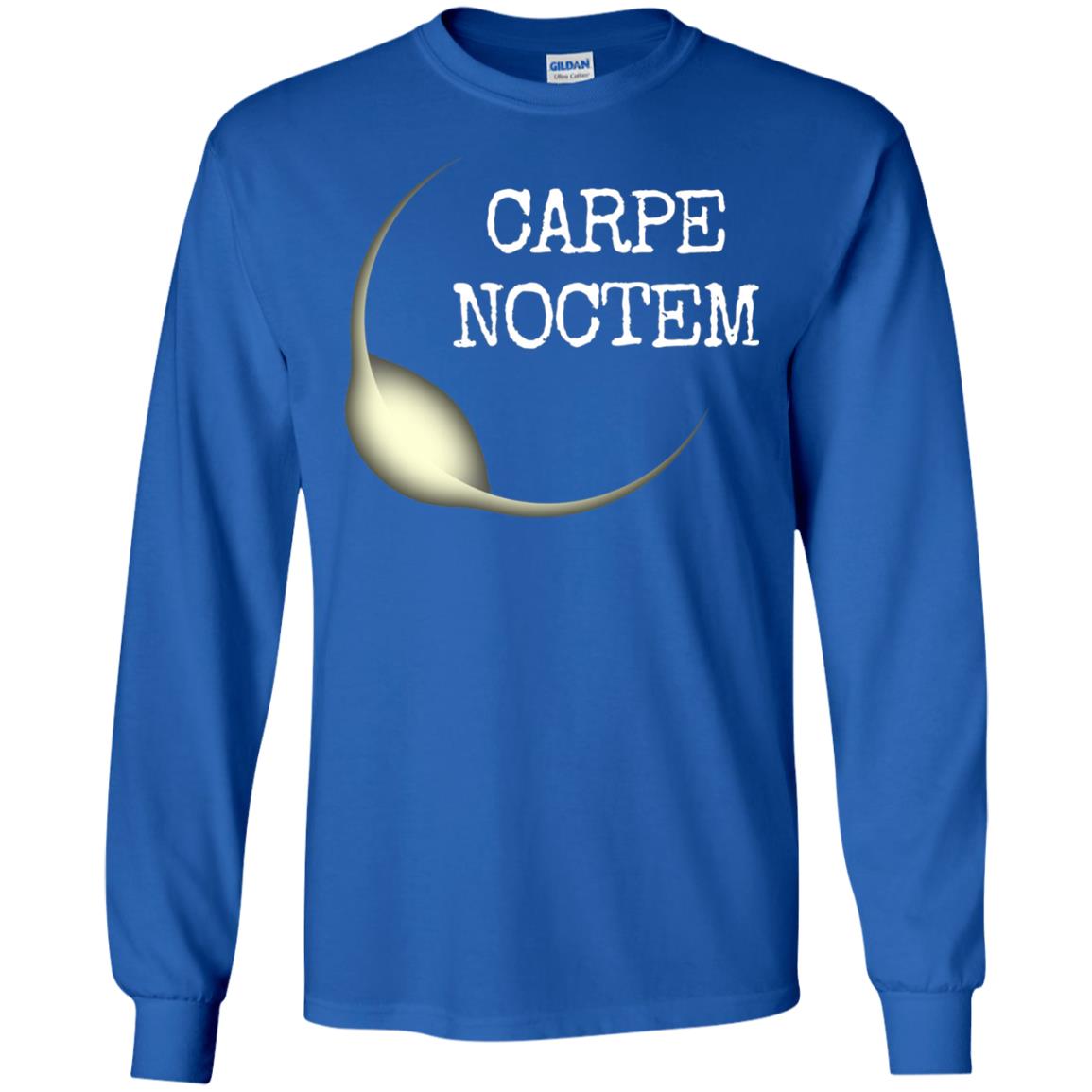 Carpe Noctem Lunar Eclipse T Shirt Royal