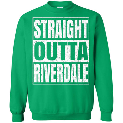 United States T-shirt Straight Outta Riverdale Irish Green