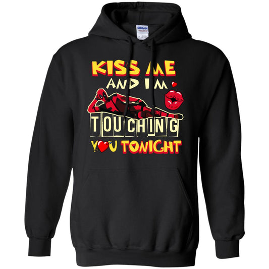 Kiss Me And I'm Touching You Tonight Film Lover T-shirt Black