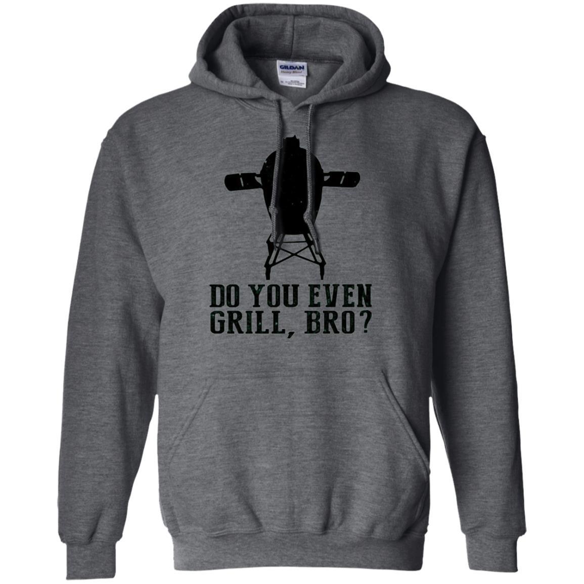 Bbq Grilling T-shirt Do You Even Grill Bro Dark Heather
