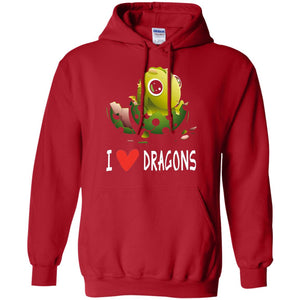 I Love Dragons Baby Dragon Lover Shirt