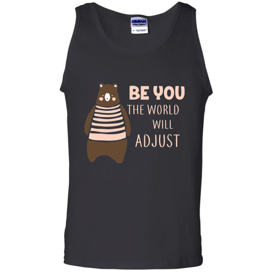 Be You The World Will Adjust Shirt Black