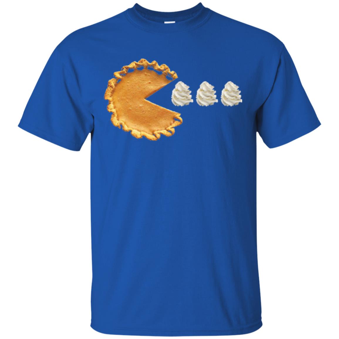 Pumpkin Pie Thanksgiving T-shirt Royal