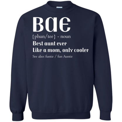 Bae Best Aunt Ever Shirt Navy