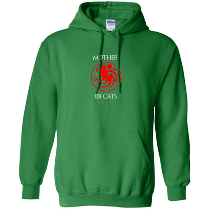 Cat Lovers T-shirt Mother Of Cat Irish Green