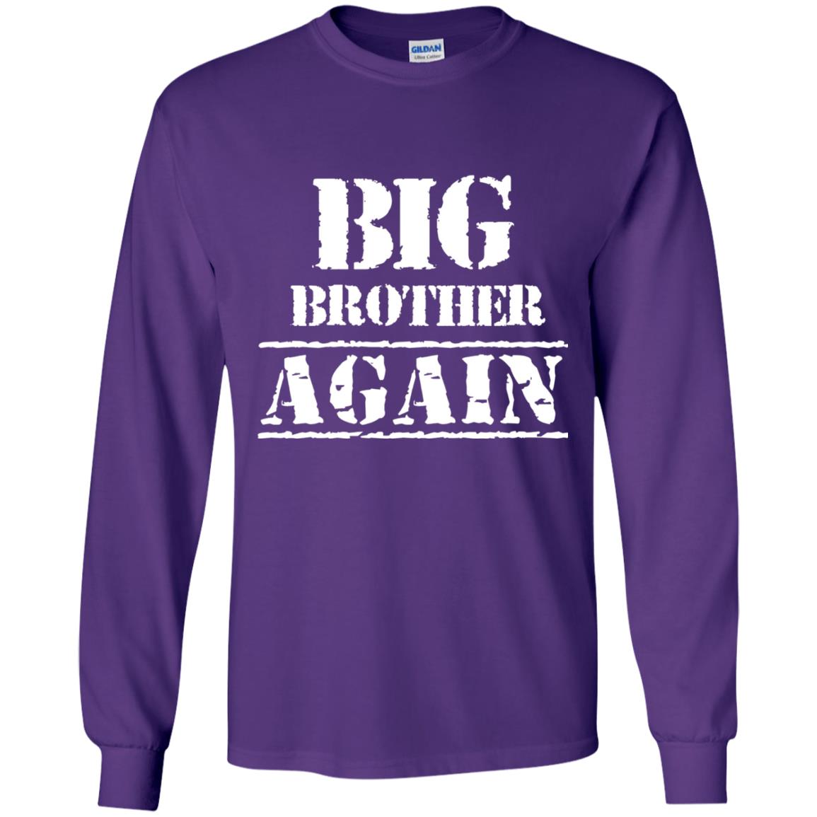 Big Brother Again T-shirt Purple