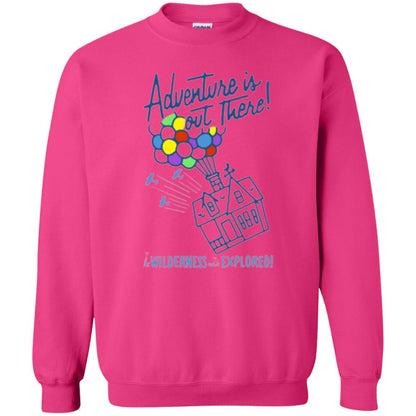 Adventure Is Out There T-shirt Heliconia