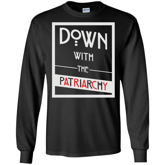 Down With The Patriarchy Shirt Black