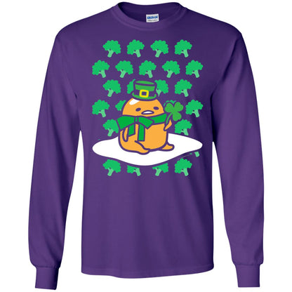 St. Patrick_s Day T-shirt Clover Purple