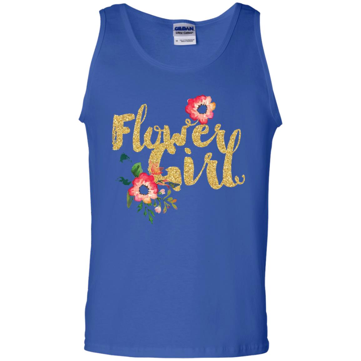 Flower Girl Bridesmaid Wedding Reception T-shirt Royal