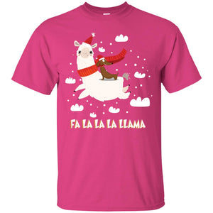 Fa La La La Llama With Dachshund X-mas Gift ShirtG200 Gildan Ultra Cotton T-Shirt