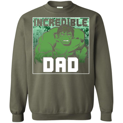 Daddy T-shirt Incredable Dad Military Green