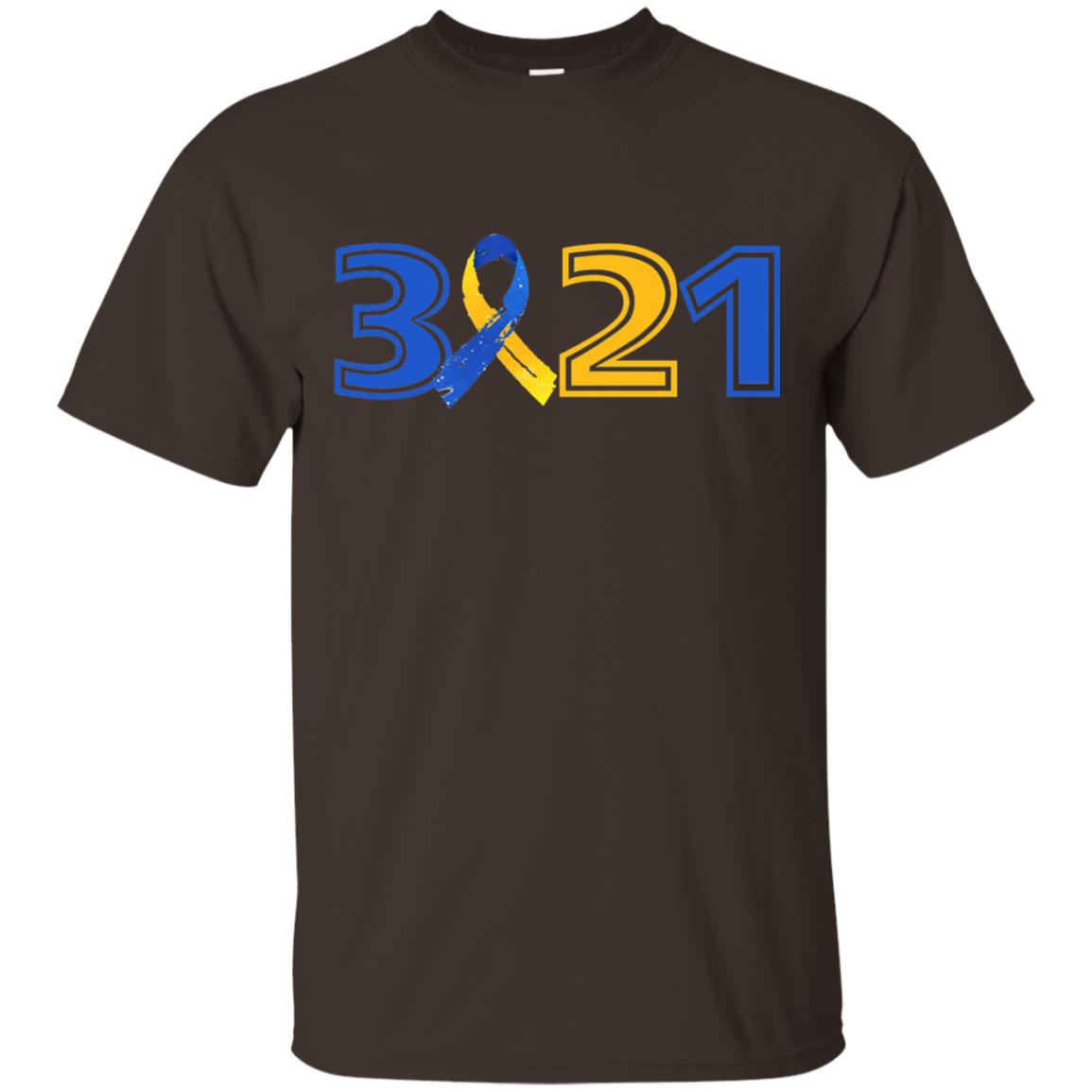 Awareness March 21 World Down Syndrome Day T-shirt Dark Chocolate