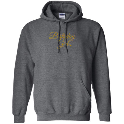Gold Birthday Girl T-shirt Dark Heather