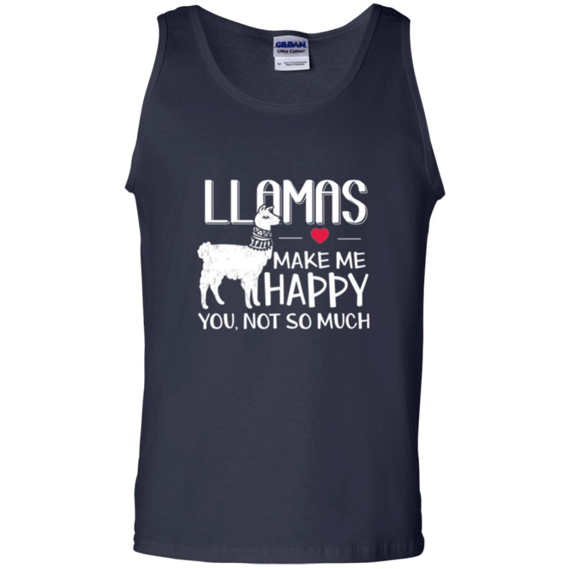 Llamas Make Me Happy You Not So Much T-shirt