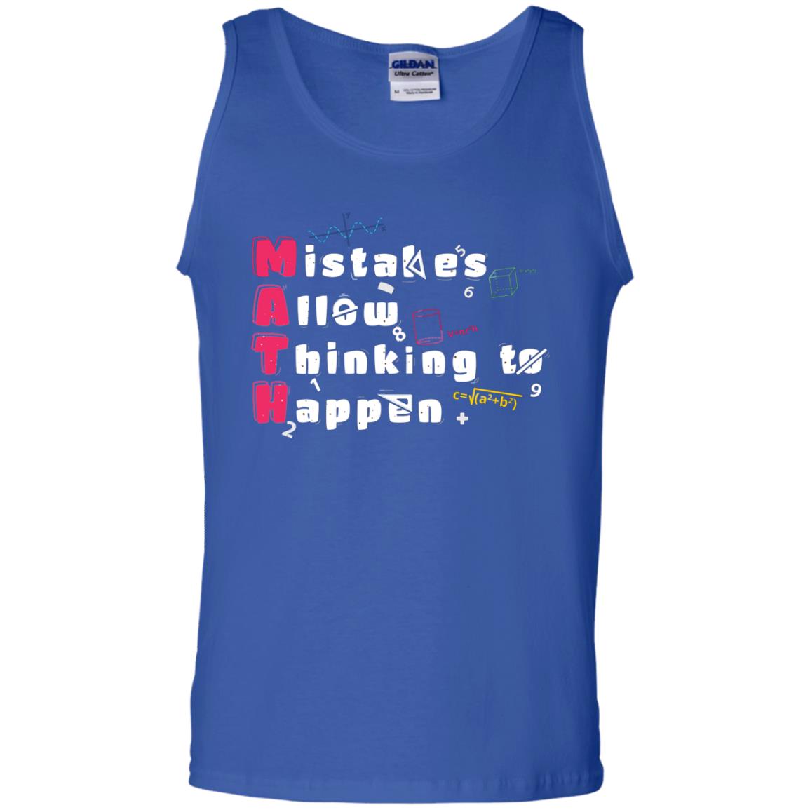 Mistakes Allow Thinking To Happen Shirt Royal