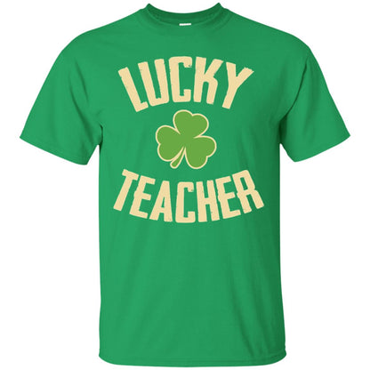 Lucky Teacher Shirt St. Patrick_s Day T-shirt Irish Green