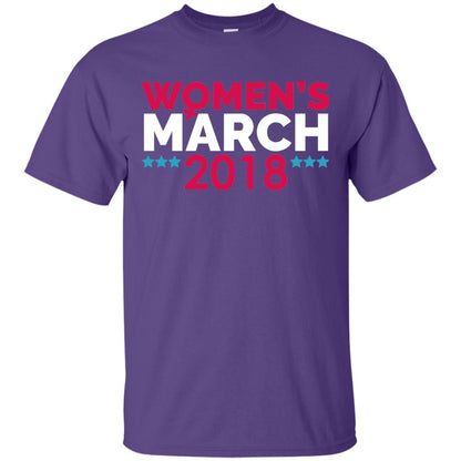 Women_s Right T-shirt Women_s March January 20 2018 Purple