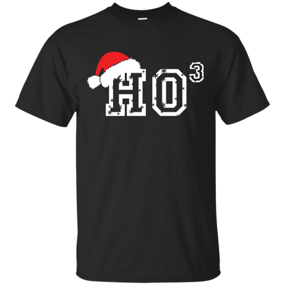 Christmas T-Shirt Ho Ho Ho Black