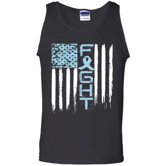 Fight Hope Prostate Cancer Awareness Cancer T-shirt Black