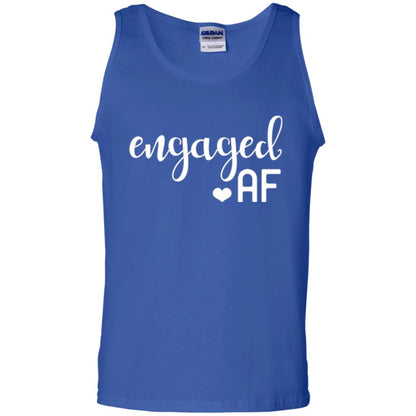 Fiance Engagement Party Womens Engaged Af T-shirt Royal
