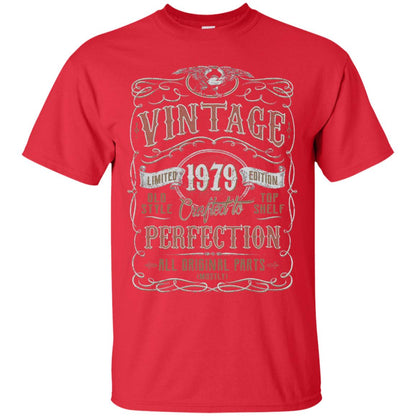 Vintage 1979 Birthday Gift Idea T-shirt Red