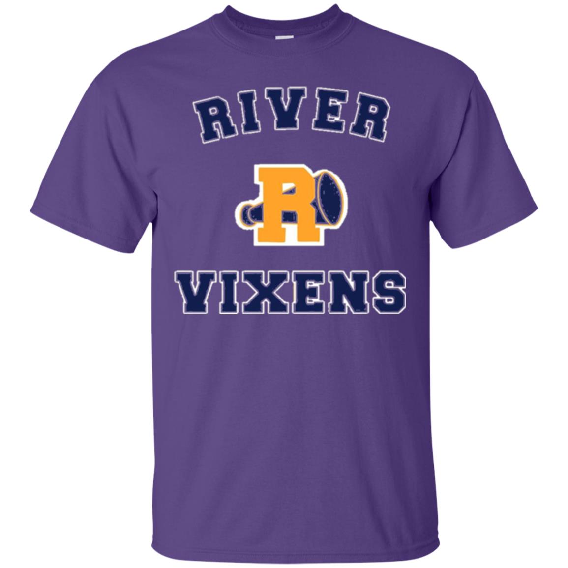Vixens High School R Logo T-shirt Purple