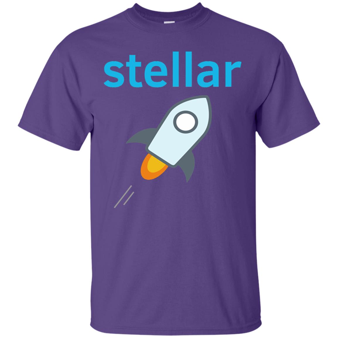 Hodl Stellar Lumens Xlm Crypto Investing T-shirt Purple