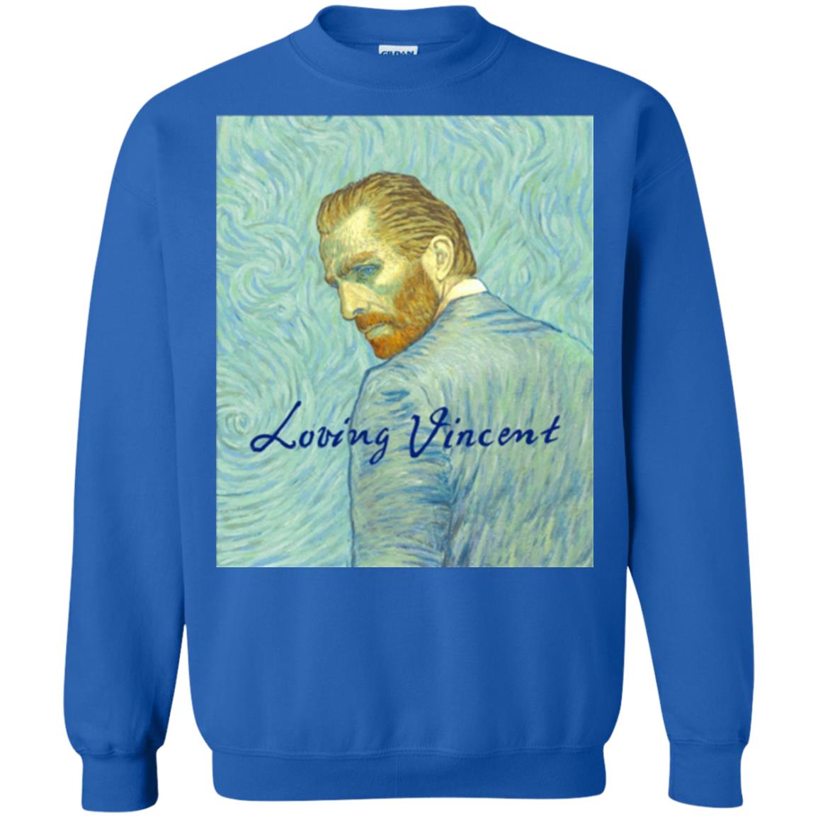 Movie Poster T-shirt Loving Vincent Royal