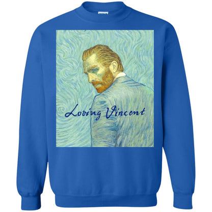 Movie Poster T-shirt Loving Vincent Royal