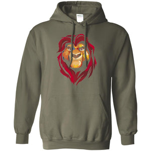 Cartoon Lover T-shirt Lion King Mufasa Geometrics Graphic