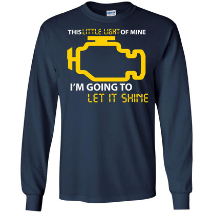 Engineer T-shirt This Little Light Of Mine Navy