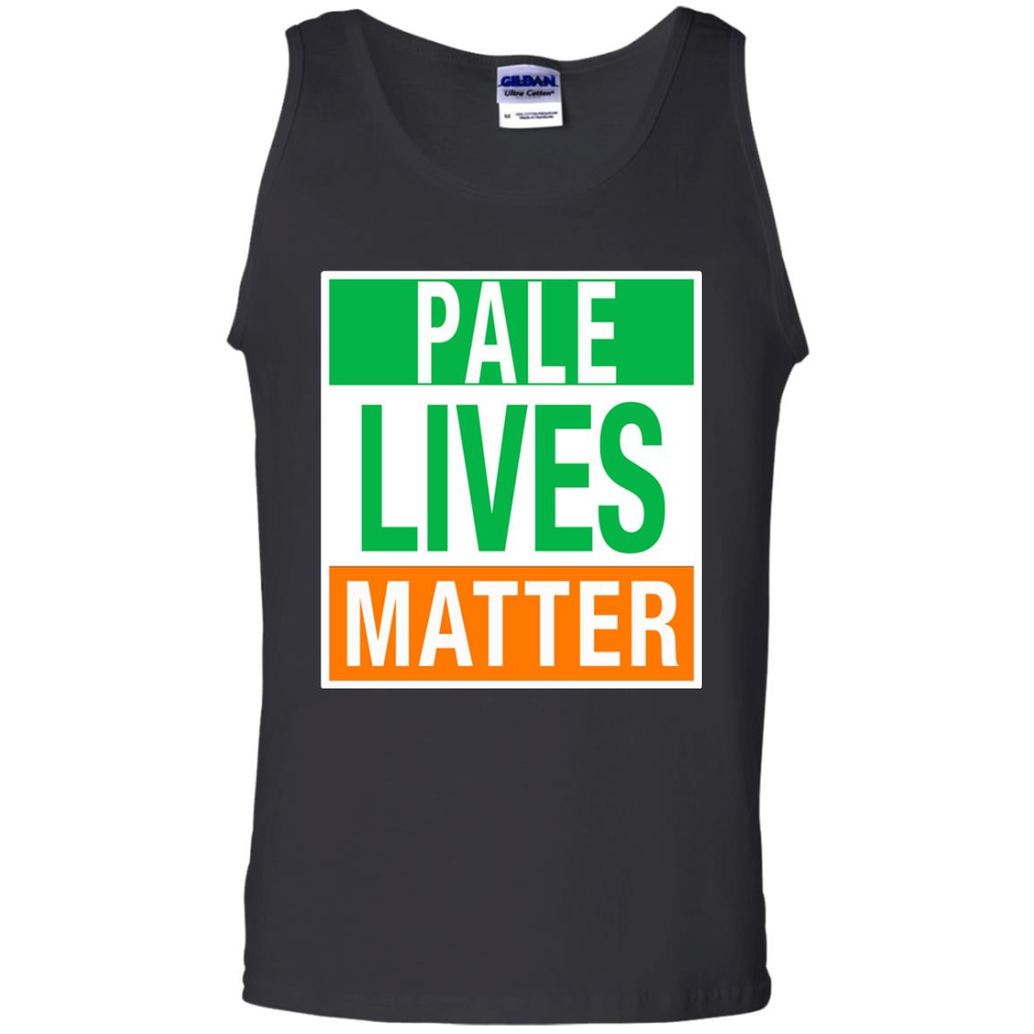 Saint Patrick_s Day T-shirt Pale Lives Matter Black