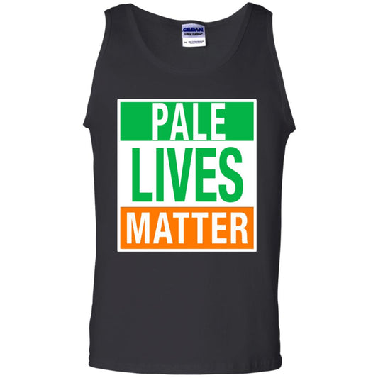 Saint Patrick_s Day T-shirt Pale Lives Matter Black