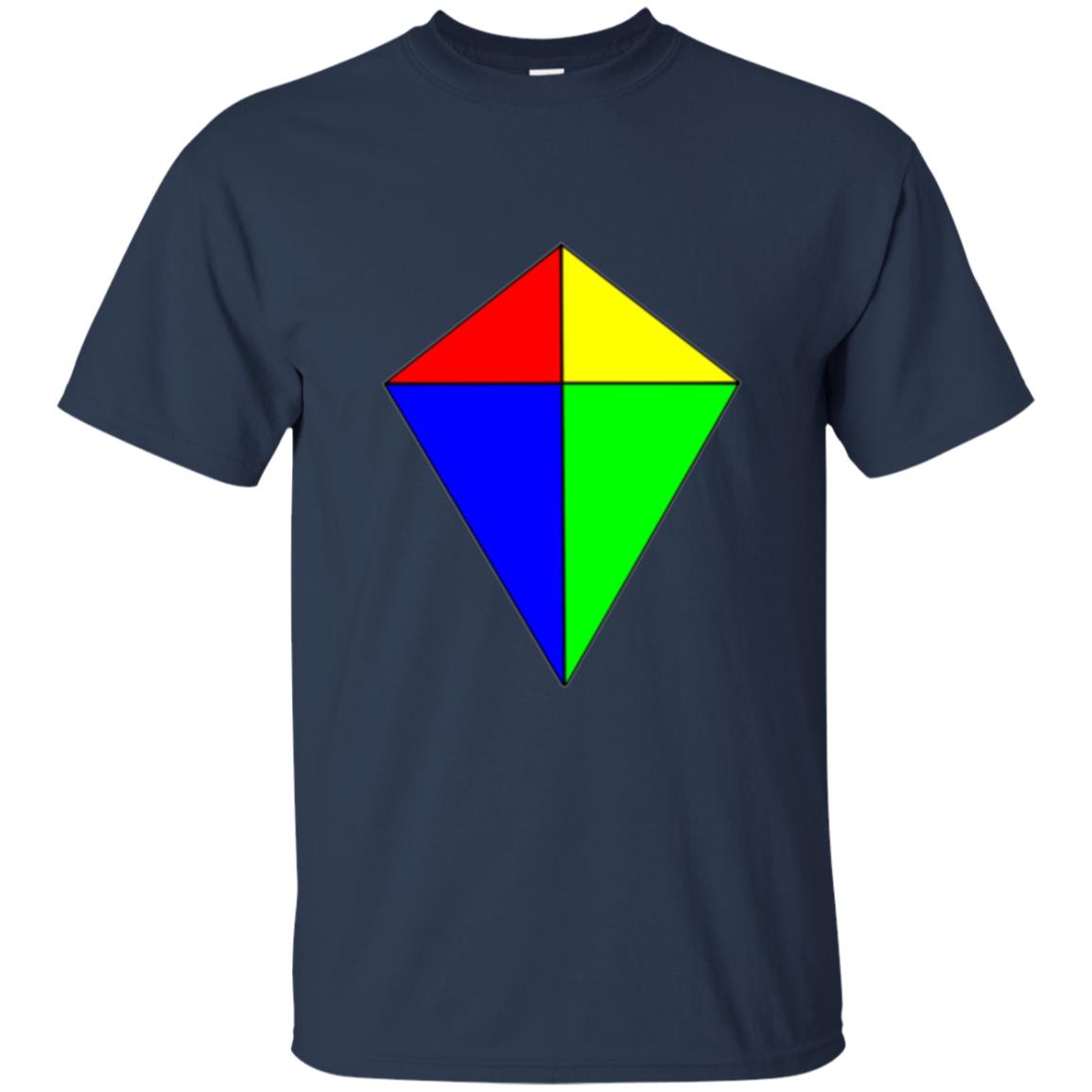 Kite Lover T-shirt Flying Wind Aircraft Kytoon Navy