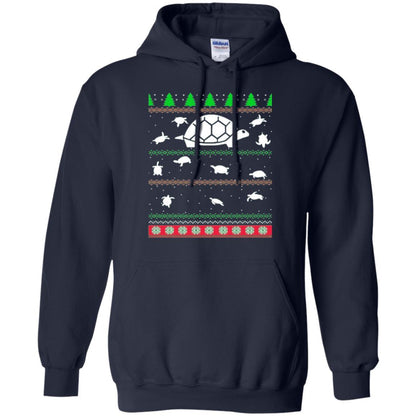 Christmas T-shirt Turtle Lover Merry Christmas Navy