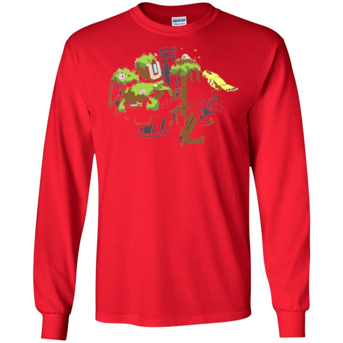 Film T-shirt Bastion Overgrown Spray T-shirt Red