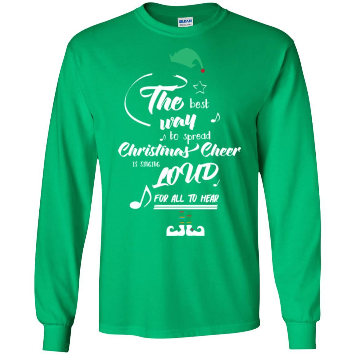 Christmas T-shirt The Best Way To Spread Irish Green