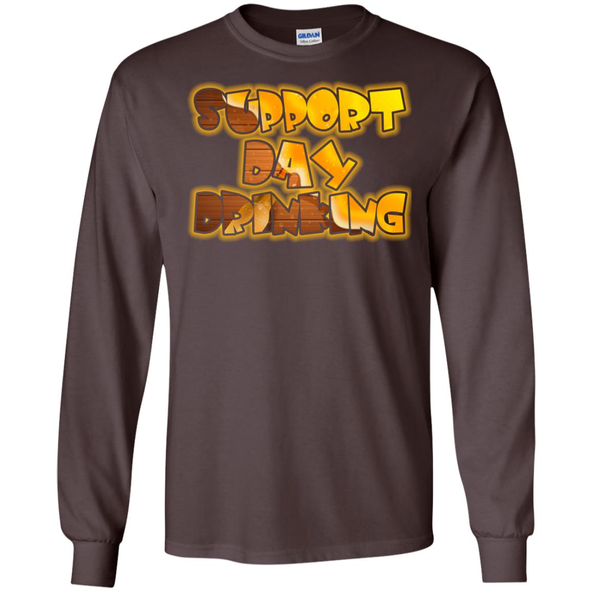 Saint Patrick's Day T-shirt Support Day Drinking Dark Chocolate