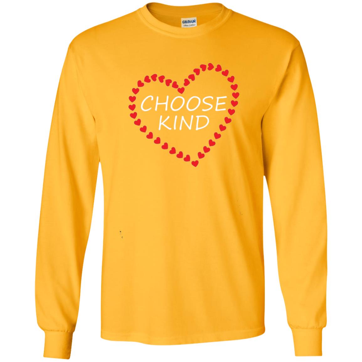 Choose Kind Heart Anti Bullying Shirt Gold