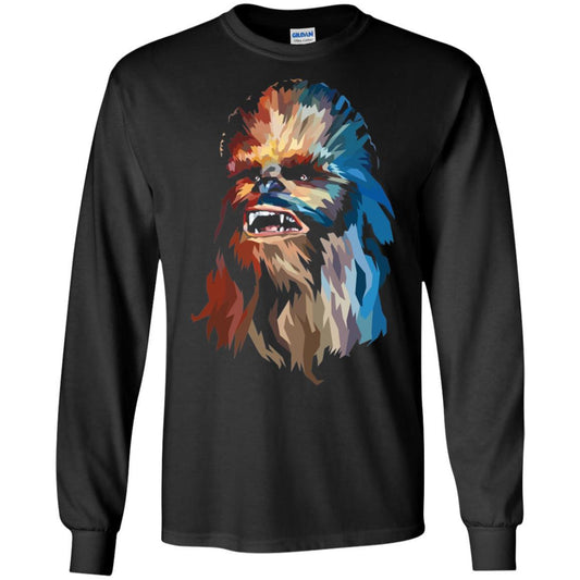 Chewbacca Art T-shirt Black