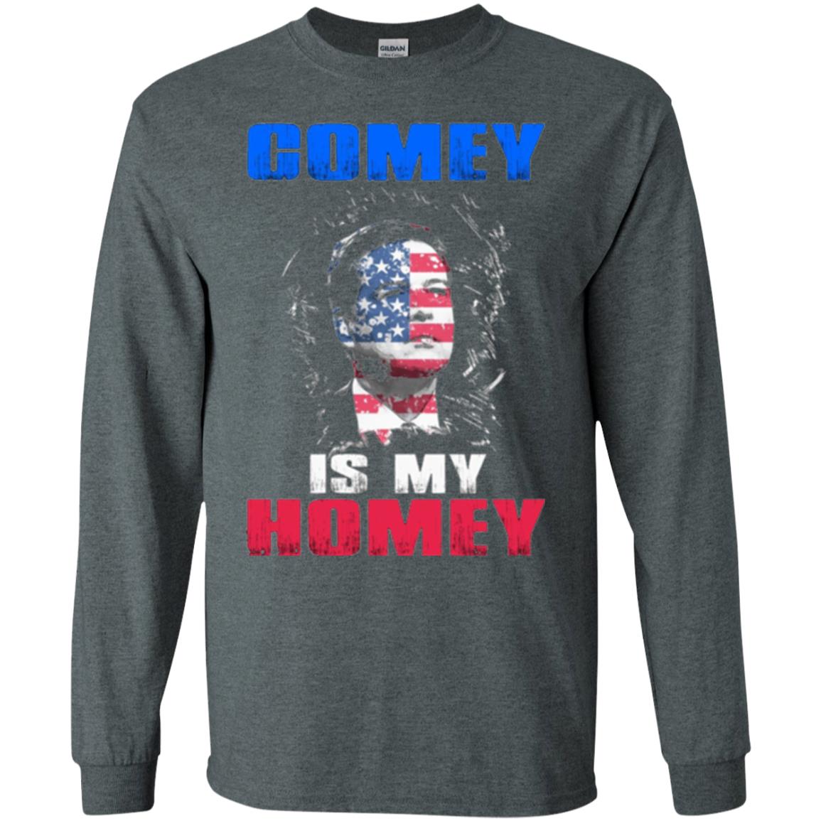 Fbi Director T-shirt Comey Is My Homey T-shirt Dark Heather