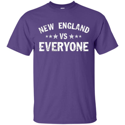 New England Vs Everyone T- Shirt Purple