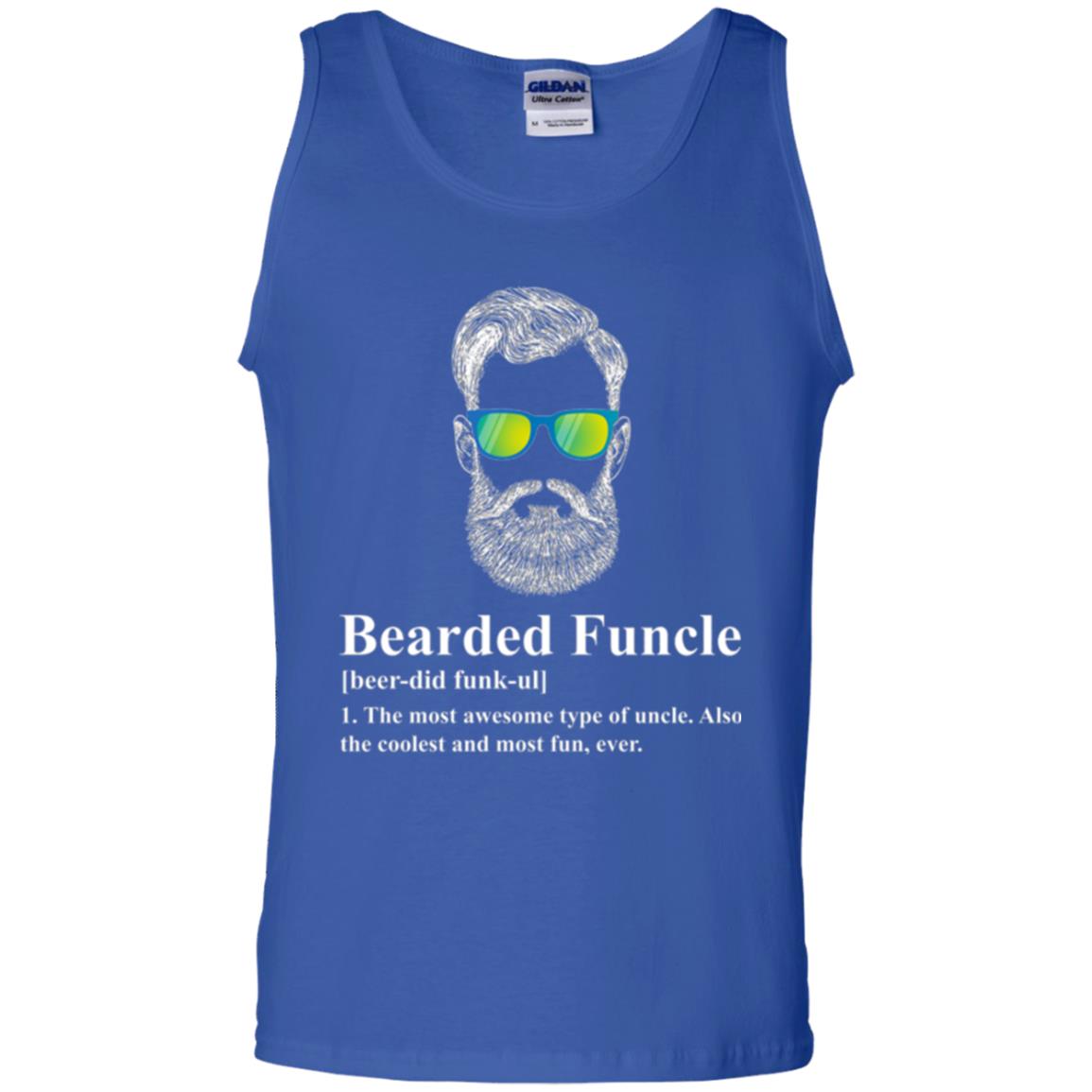 Uncle T-shirt Beared Funcle Royal