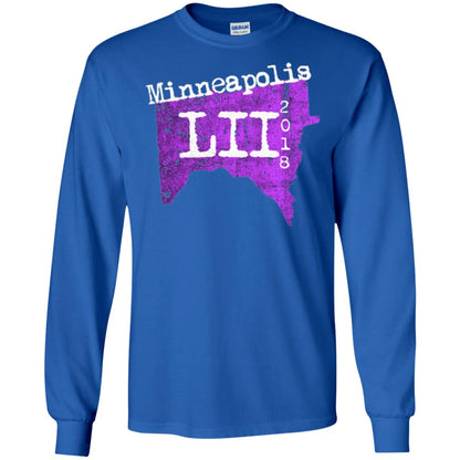 Football Lover T-shirt Minneapolis Minnesota 2018 T-shirt Royal