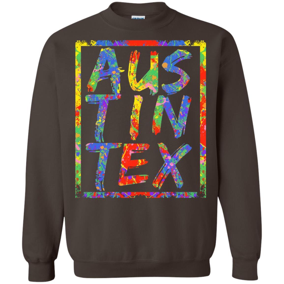 Austin Texas T-shirt Dark Chocolate