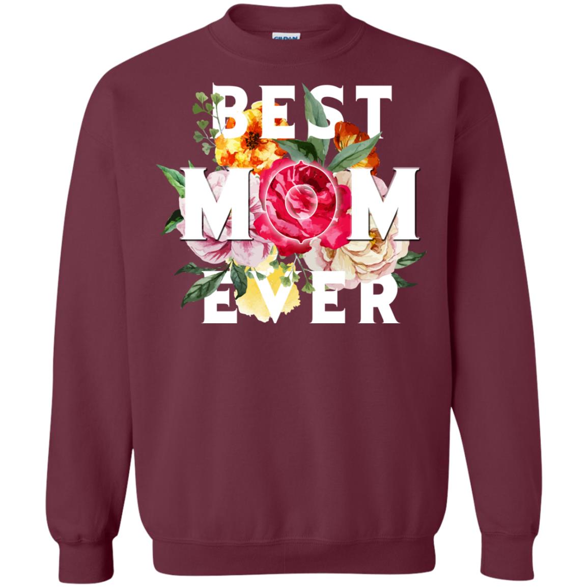 Best Mom Ever Mommy Shirt Maroon