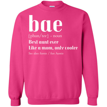 Aunt T-shirt Bae Best Aunt Ever Heliconia