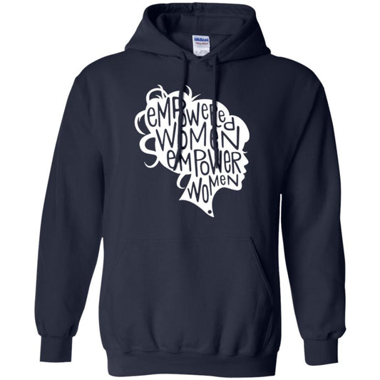 Feminist T-shirt Empowered Women Empower Woman Navy